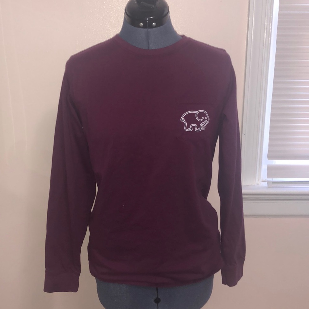 Ivory Ella purple long sleeve tee